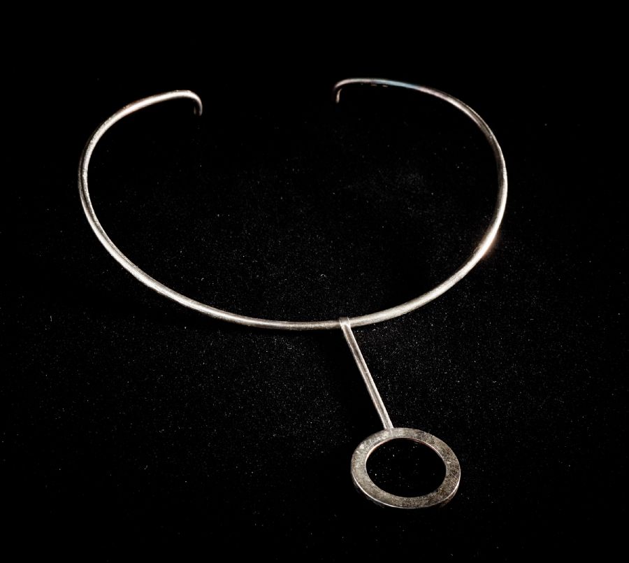 Halsband, Silver, design: Eva Moritz